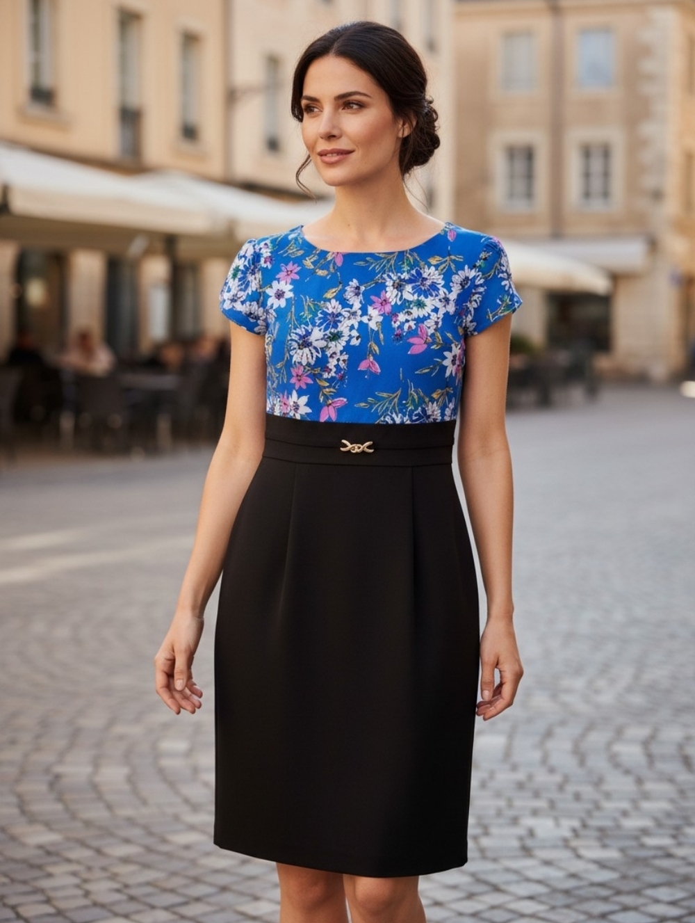 NWOT Alyx  Floral Bodice Midi Dress